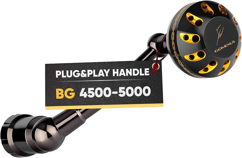 GOMEXUS Power Handle for Daiwa BG 1500-8000(Choose Option for Different Size) 【Notice】 Please do not Adapt to Other reels to Avoid Damage to The Reel, and Pay Attention to The Size of The Handle - Image 1